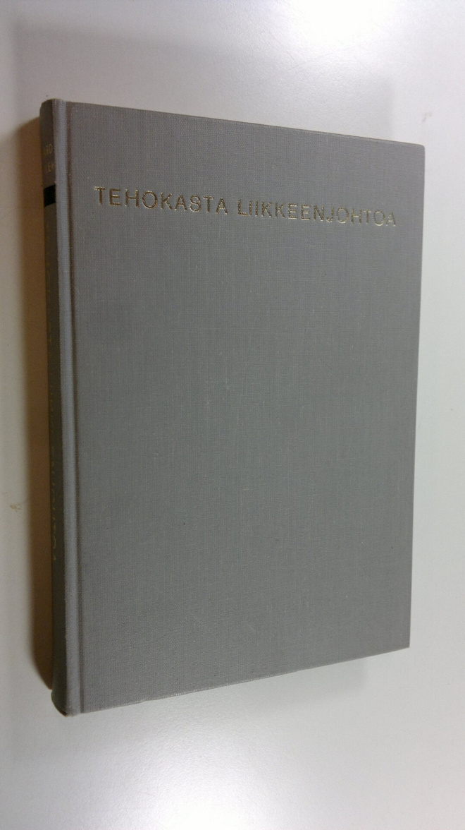 Edward C. Schleh : Tehokasta liikkeenjohtoa