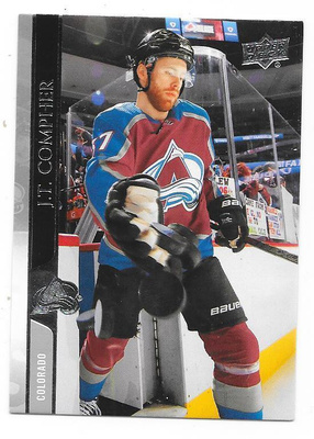 2020-21 Upper Deck #45 J.T. Compher Colorado Avalanche