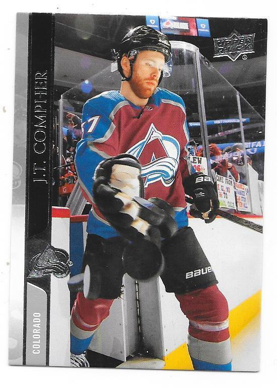 2020-21 Upper Deck #45 J.T. Compher Colorado Avalanche