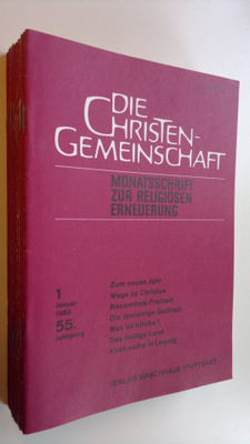 Die Christen-Gemeinschaft 1983 : Monatsschrift zur religi...