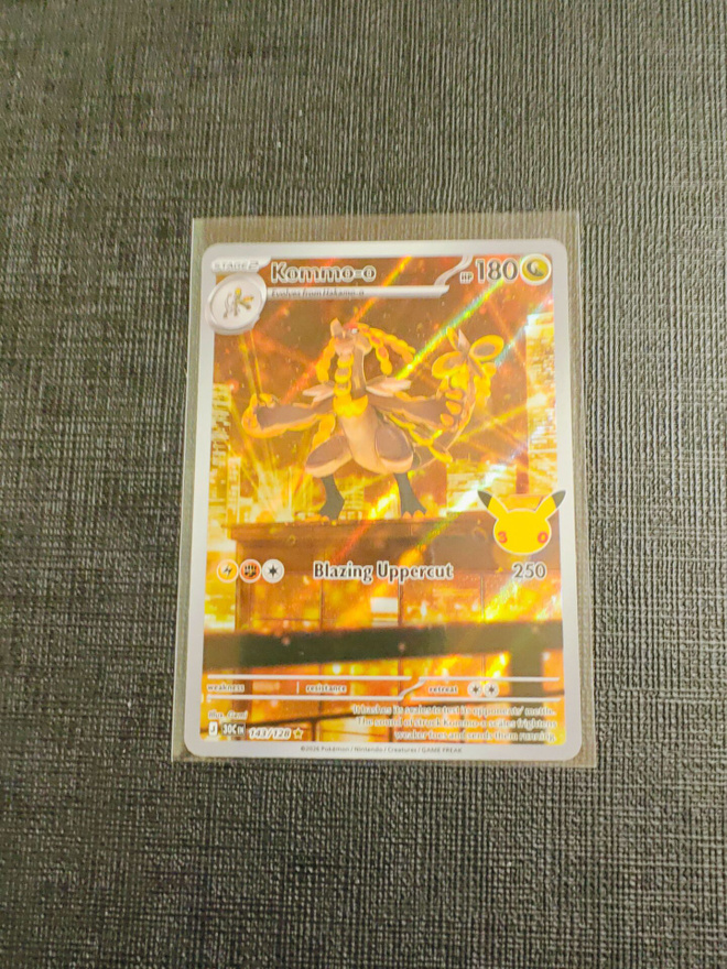 Pokemon 30th - Kommo-o Illustration Rare