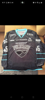 Pelicans #46 Jalasvaara game worn pelipaita