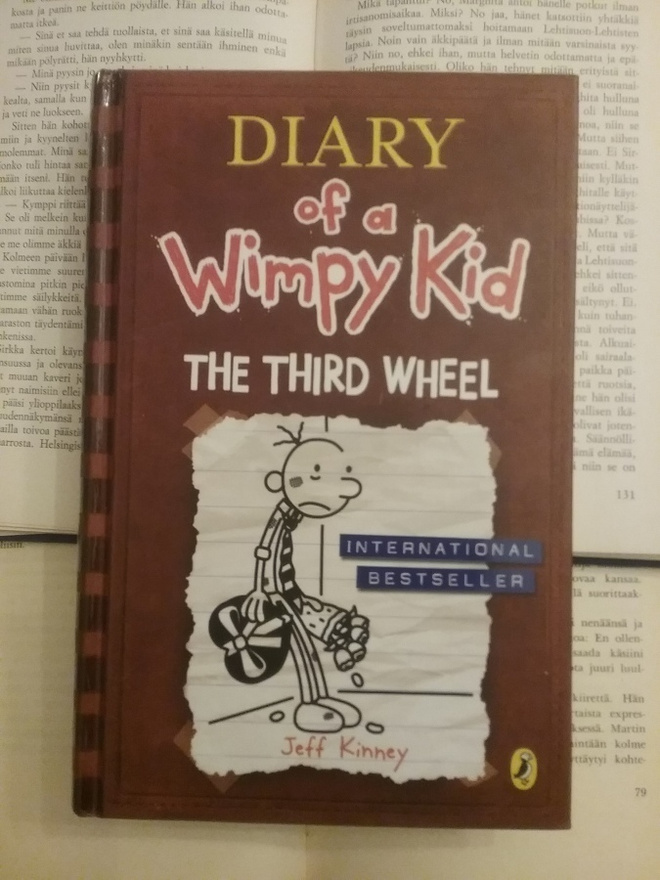 Jeff Kinney - Diary of a Wimpy Kid: The Third Wheel (hardc.)