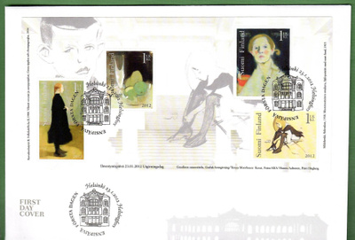 FDC.2012 Helene Schjerfbeck 150 vuotta (100)