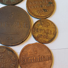 1795-1855 Venäläiset vanhat kolikot 8 kpl - pikkukuva 4