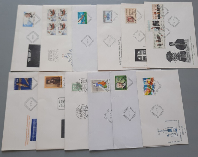 FDC Suomi erä 1976 12eril mm TUB