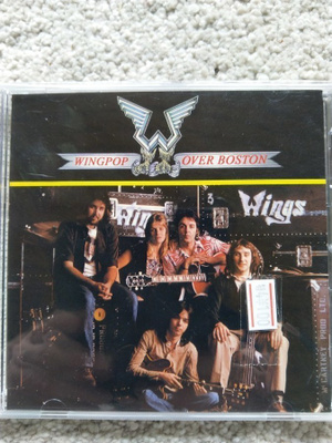 WINGS - WINGPOP OVER BOSTON 1976. 2CD