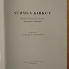 SUOMEN KIRKOT Carolus Lindberg KUVATAIDE 1934 NAHKASELKÄ - pikkukuva 4