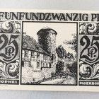 Korvikeseteli 25 pfennig. 1921 PADERBORN, Saksa - pikkukuva 1