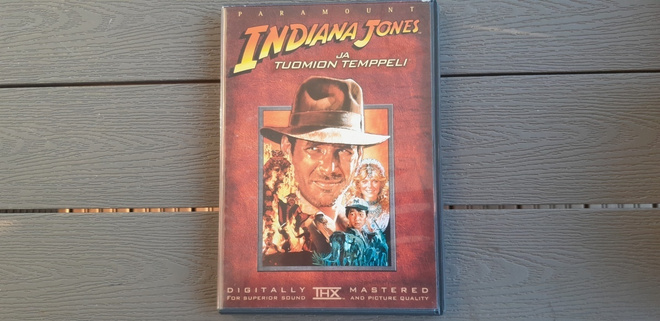 DVD: Indiana Jones Ja Tuomion Temppeli (Harrison Ford 1984)