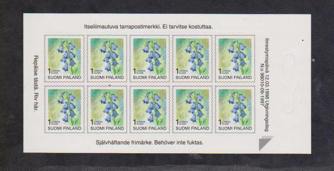 Postituore ** Maakuntakukka-arkki Kissankello 1998.