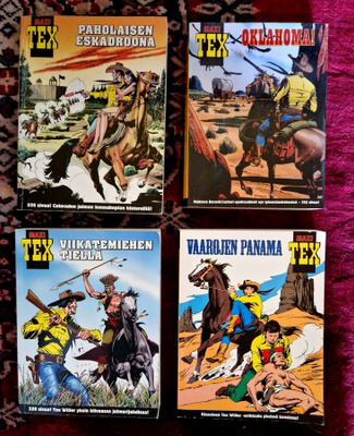 Tex Willer Maxi Tex  12,14,19 ja 24