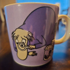 Muumimuki -Hemuli violetti- Käytetty hyväkuntoinen - pikkukuva 1