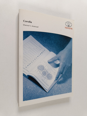 Corolla : Owner's manual