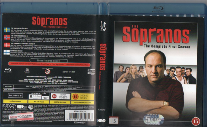 Sopranos 1.Kausi	(3 994)	k	-FI-	BLU-RAY	nordic,	(5)			5 disc
