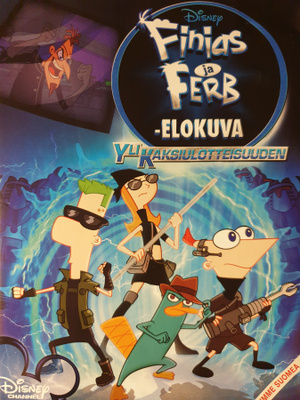 Phinias and Ferb Yli kaksiulotteisuuden DVD