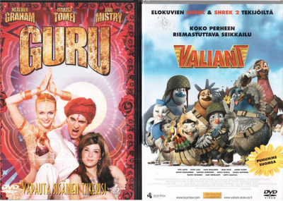 2 KPL DVD ELOKUVIA