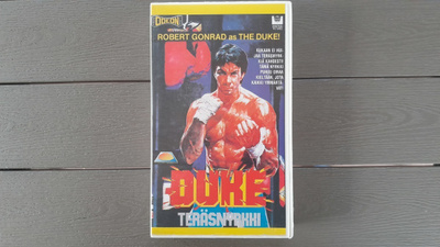 VHS: DUKE Teräsnyrkki / The Duke (Robert Conrad 1979/?)