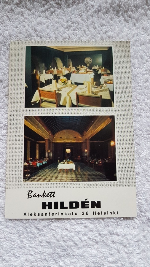 Bankett Hilden Postikortti*