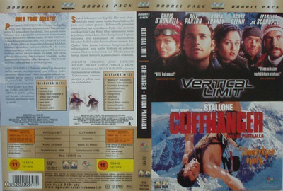Vertical Limit & Cliffhanger  -  (2 DVD)