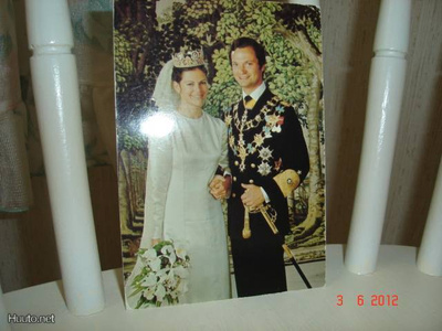 Kuninkaalliset, Silvia ja Carl XVI Gustav hääpäivänä