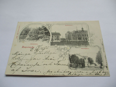 Haaparanta - 1903 Tornio - Hanko kulkenut