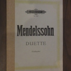 Max Friedlaender: Mendelssohn Duette - pikkukuva 1
