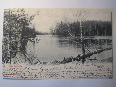 VANHA Postikortti Kuopio 1903