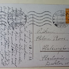 Tähti-ikkunakortti, kirkko Jouluaamuna, kultausta, p. 1933 - pikkukuva 2