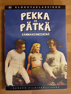 Pekka ja Pätkä sammakkomiehinä DVD Esa Pakarinen, Masa Niemi