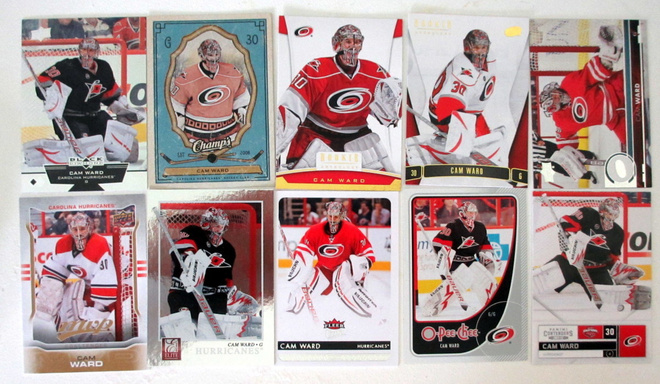 Cam Ward x 10 korttia Katso
