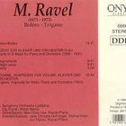 Ravel • Boléro • Tzigane CD - pikkukuva 2
