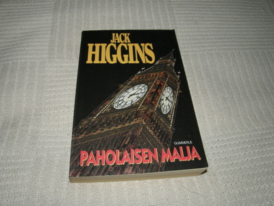 Jack Higgins Paholaisen malja -nid