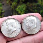 Half Dollar hopearahoja v. 1965 - pikkukuva 4