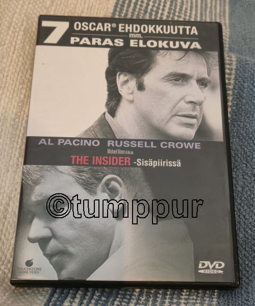 The Insider - Sisäpiirissä (1999) [DVD] *Osta heti*