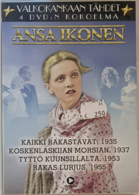 VALKOKANKAAN TÄHDET: ANSA IKONEN DVD (4 DISC)