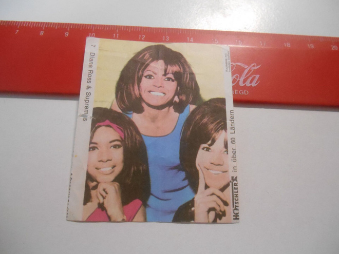 K 14. Hitschler purkkakuva  # 7 Diana Ross & Supremes