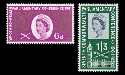 Iso-Britannia 349-50 ** Kansainyhteisön konferenssi (1961)