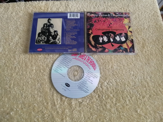 TOMMY JAMES & THE SHONDELLS Crimson & Clover / Cellophane CD