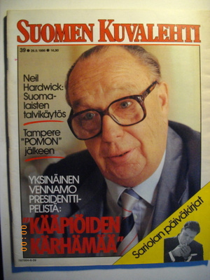 Suomen Kuvalehti Nro 39/1986 (21.3)