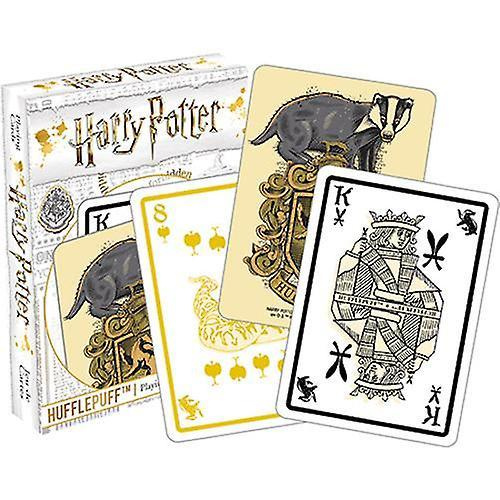 HARRY POTTER HUFFLEPUFF PLAYING CARDS	(14 966)	pelikortit