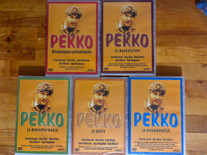 5  x Pekko DVD