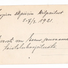 Suojeluskunta Kuopio 1921 Ylipäällikkö Didrik von Essen - pikkukuva 2