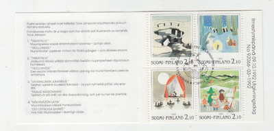 1992 muumivihko ep. leimalla.