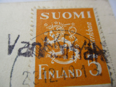 1949 Vanhamäki rivil + Mikkeli kortilla