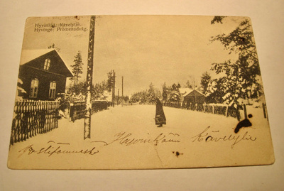 VANHA Postikortti Hyvinkää 1912