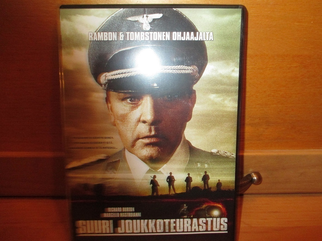 SUURI JOUKKOTEURASTUS  DVD RICHARD BURTON