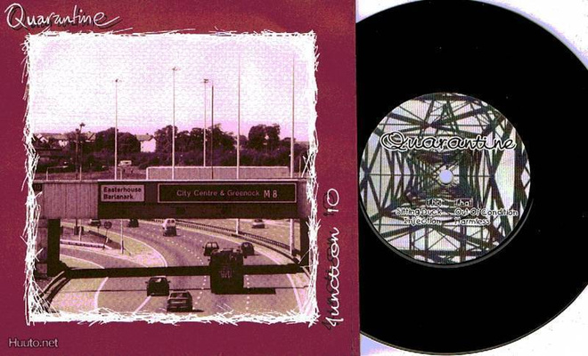 QUARANTINE junction 10 EP -1997- ...scotland hc
