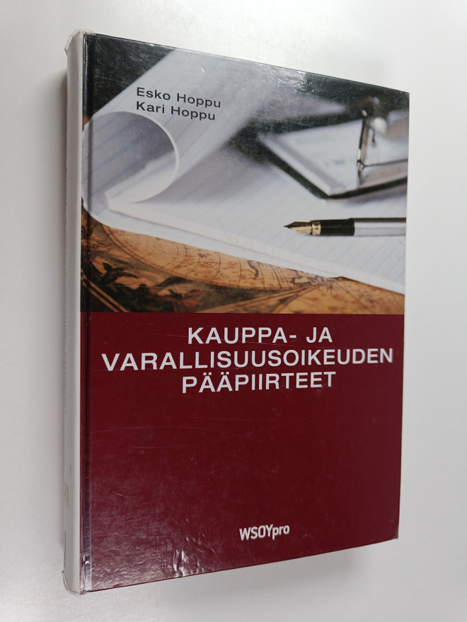 Esko Hoppu : Kauppa- ja varallisuusoikeuden pääpiirteet