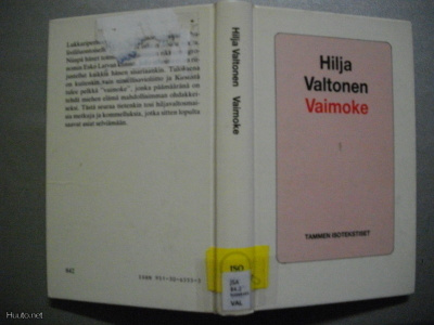 Hilja Valtonen: Vaimoke (19.3)